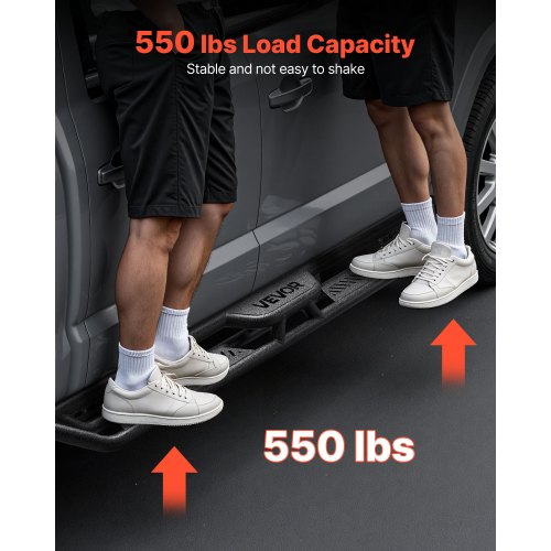 Running Boards 6 Inches Side Steps Compatible with 20192025 Chevy