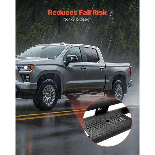 Running Boards 6 Inches Side Steps Compatible with 20192025 Chevy