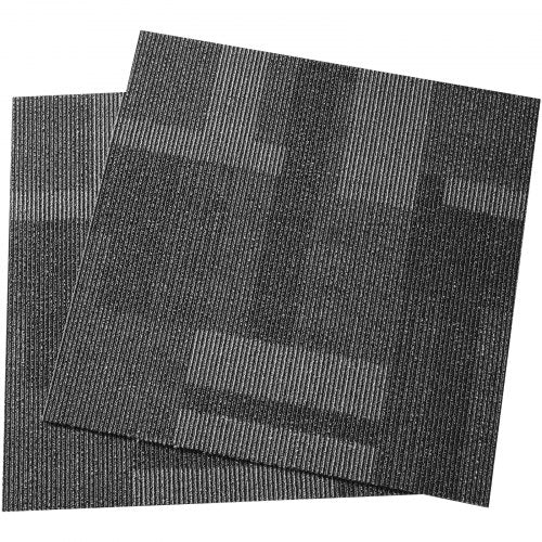 Carpet Tiles Reusable 24x 24Carpet Squares With Padding Attached Soft