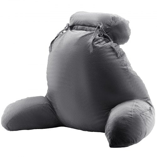 Reading Pillow Large Bed Pillow with Removable Headrest Back Pillow with 3