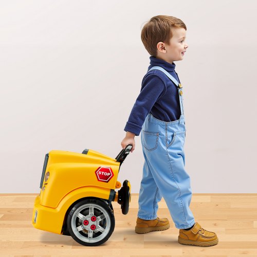 Engine Toy 60 Pieces Kids Mechanic Car Repair Set with Removable Parts