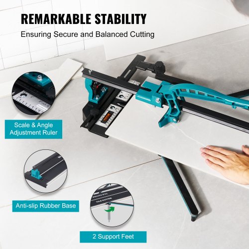 Manual Tile Cutter 40 inch Porcelain Ceramic Tile Cutter with Tungsten