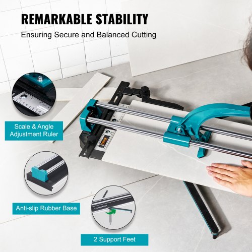 Manual Tile Cutter 48 inch Porcelain Ceramic Tile Cutter with Tungsten