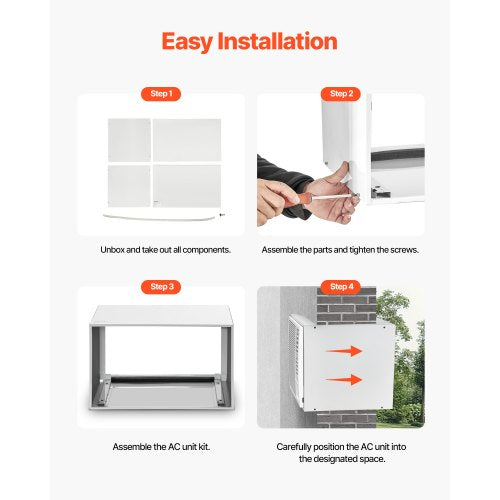 Air Conditioner Wall Sleeve 26 in Through the Wall Air Conditioner Sleeve