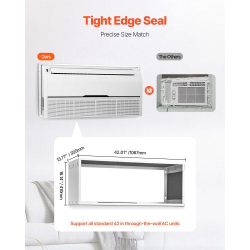 Air Conditioner Wall Sleeve 42 in Through the Wall Air Conditioner Sleeve