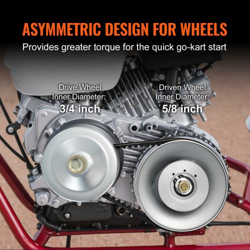 GoKart Torque Converter 34 GoKart Clutch Kit 30 Series Asymmetrical