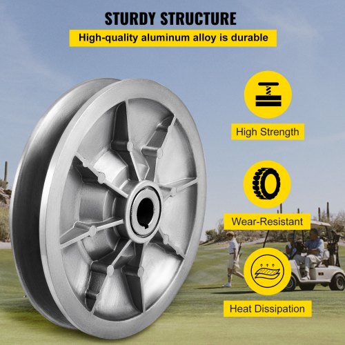 Golf Cart High Torque Driven Clutch for Club Car DS Precedent 1997 to Up Club