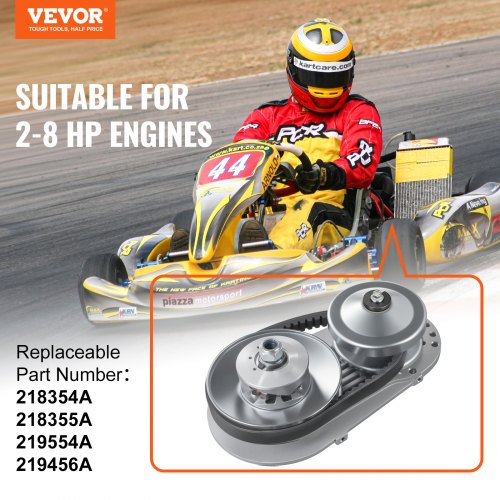 Drive Clutch 28HP Engine 2000 RPM HighStrength Drive Clutch with Asymmetric