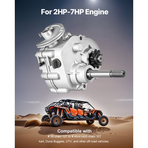 Drive Clutch 27HP Engine 2300 RPM HighStrength Drive Clutch with 3 Shift