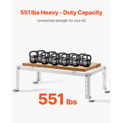 Mini Split Ground Stand Adjustable AntiVibration Mini Split Stand for 900024000