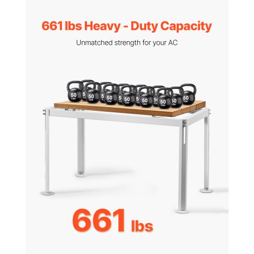 Mini Split Ground Stand Adjustable AntiVibration Mini Split Stand for 900036000