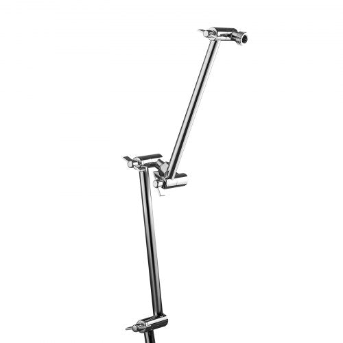 Shower Head Extension Arm 11 Inches Brass Shower Arm Extender with Flexible