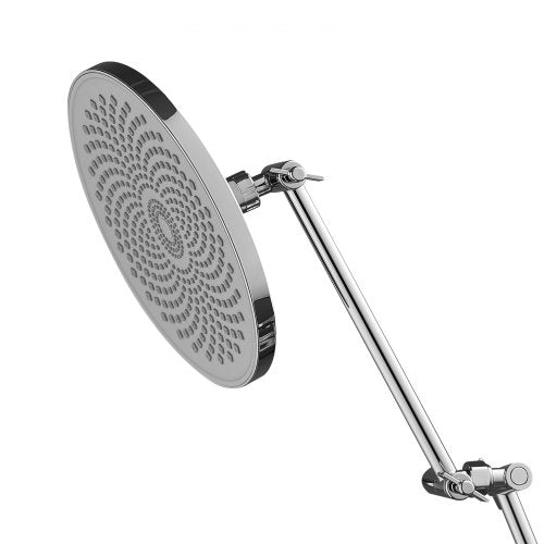 Shower Head Extension Arm 11 Inches Brass Shower Arm Extender with Flexible