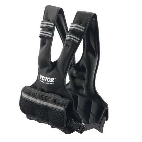 Adjustable Weighted Vest 11-20lb Weight Vest with 6 Ironsand Weights