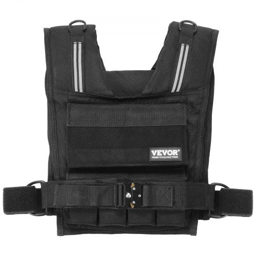 Adjustable Weighted Vest 35lb Weight Vest with Iron Weights Shoulder Pad