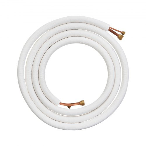 16FT Mini Split Line Set 14 12 OD Copper Pipes Tubing and TripleLayer Insulation
