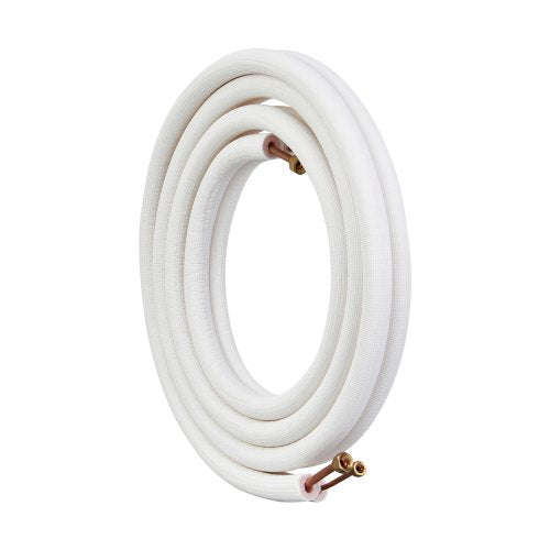 16FT Mini Split Line Set 14 38 OD Copper Pipes Tubing and TripleLayer Insulation