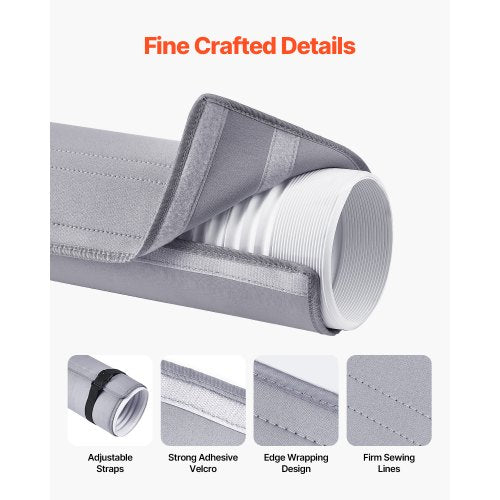 Air Conditioner Hose Cover Wrap Portable AC Hose Duct Vent Cover Sleeve