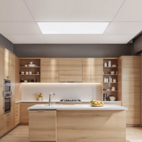 2x4 FT LED Flat Panel Light 7800 LM Flush Mount LED Drop Ceiling Lighting