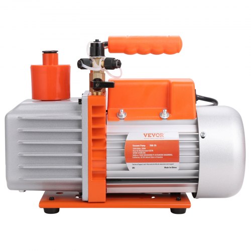 13 HP 2 Stage Rotary Vane Vacuum Pump 5 CFM 120V Air Conditioning Vacuum
