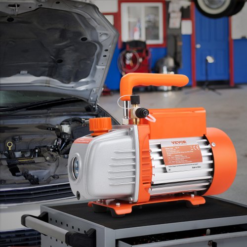 15 HP Single Stage Vacuum Pump 35 CFM 120V AC Air Conditioning