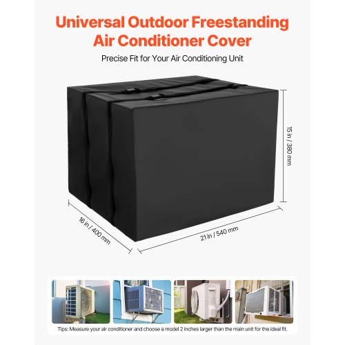 Air Conditioner Cover 2087 x 1575 x 1496 inch Ac Cover for Air
