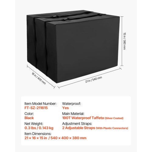 Air Conditioner Cover 2087 x 1575 x 1496 inch Ac Cover for Air