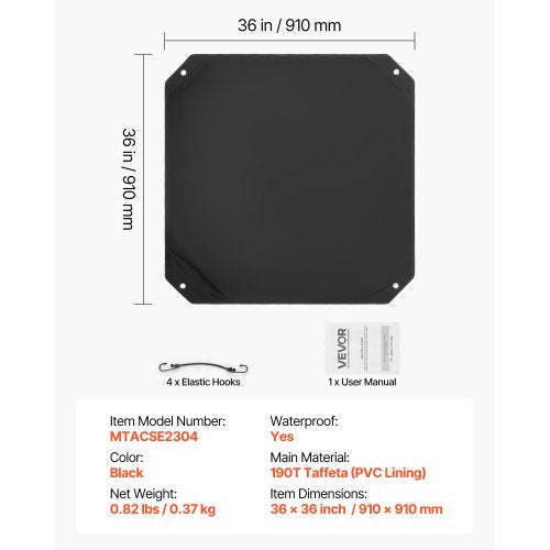 Air Conditioner Cover for Outside Units 36 x 36 inch Central AC Cover 1
