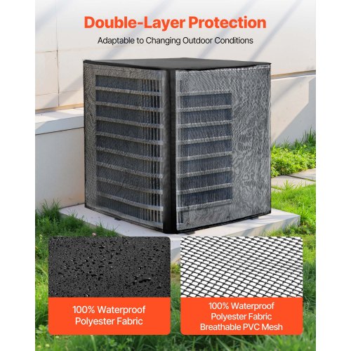 Air Conditioner Cover 28 x 28 x 32 inch Ac Cover for Air Conditioning Unit