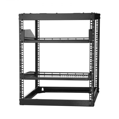 12U Open Frame Network Rack 23 in Depth Wall Mounted or Floor Standing