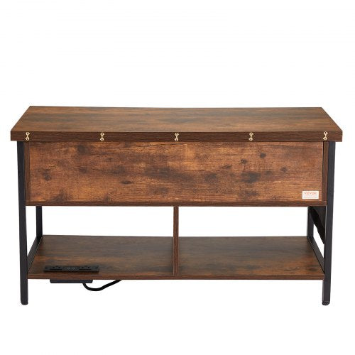 Lift Top Coffee Table 39.4 in Rectangle Coffee Table with Extra Storage