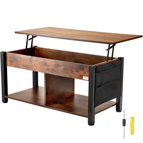 Lift Top Coffee Table 41.7 in Rectangle Coffee Table with Extra Storage