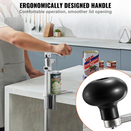 Commercial Can Opener HeavyDuty Manual Tabletop Cans Opener for Cans Up to 1575