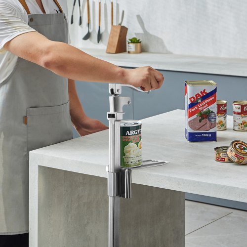 Commercial Can Opener HeavyDuty Manual Tabletop Cans Opener for Cans Up to 1575