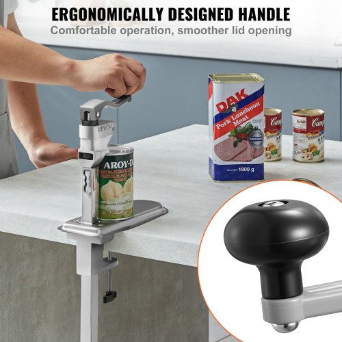 Commercial Can Opener HeavyDuty Manual Tabletop Cans Opener for Cans Up to 118 2
