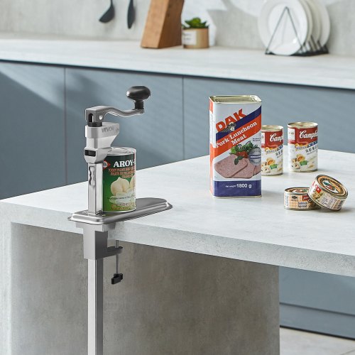 Commercial Can Opener HeavyDuty Manual Tabletop Cans Opener for Cans Up to 1575 1