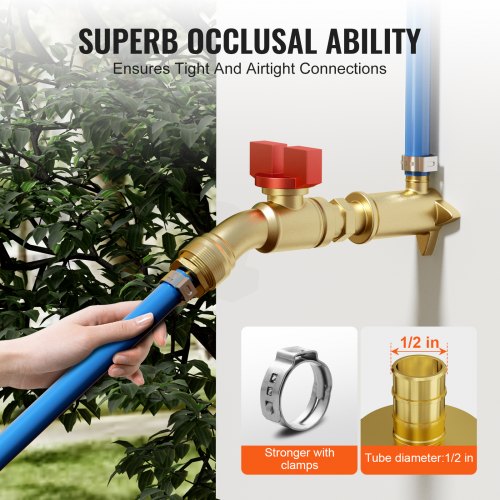 Pipe Fittings 12 25PCS Brass Pipe Fittings Clampstyle 12 NPT External
