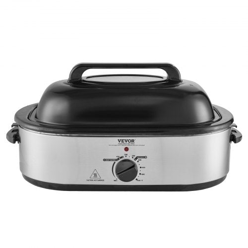 Electric Roaster Oven 18 QT Turkey Roaster Oven with SelfBasting Lid