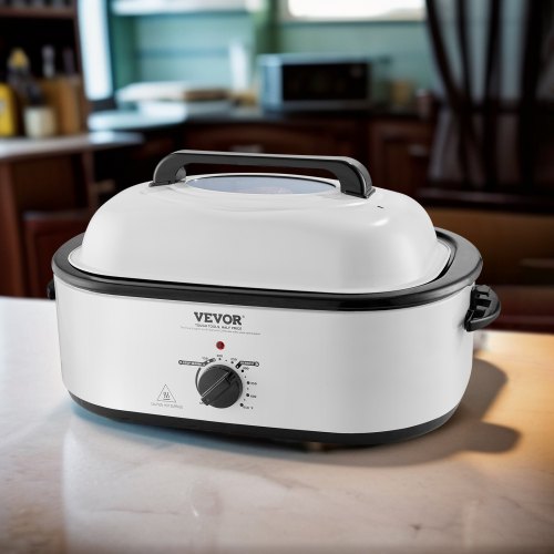 Electric Roaster Oven 22 QT Turkey Roaster Oven with SelfBasting Lid