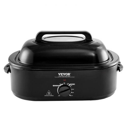 Electric Roaster Oven 24 QT Turkey Roaster Oven with SelfBasting Lid
