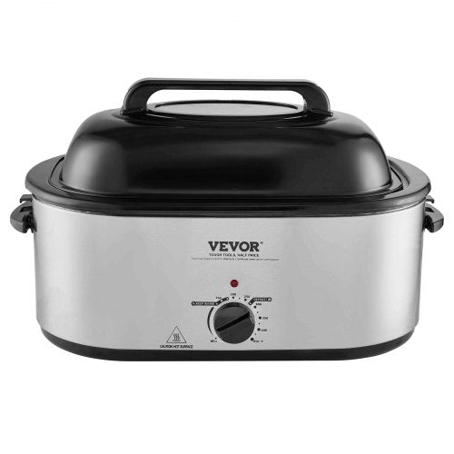 Electric Roaster Oven 24 QT Turkey Roaster Oven with SelfBasting Lid