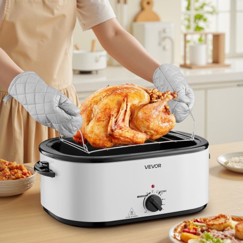Roaster Oven 26QT Electric Roasting Pan 150450 Adjustable Temperature