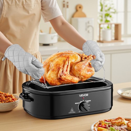 Roaster Oven 18QT FastCooking Turkey Roaster 150450 Adjustable