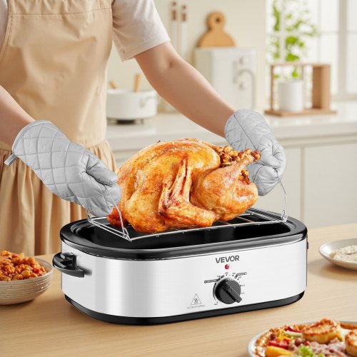 Roaster Oven 18QT Electric Roaster Oven 150450 Adjustable Temperature 1