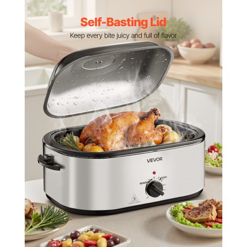 Roaster Oven 24QT Electric Turkey Roaster Oven 150450 Adjustable