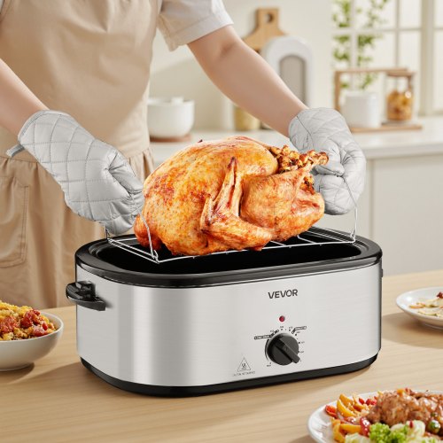 Roaster Oven 24QT Electric Turkey Roaster Oven 150450 Adjustable