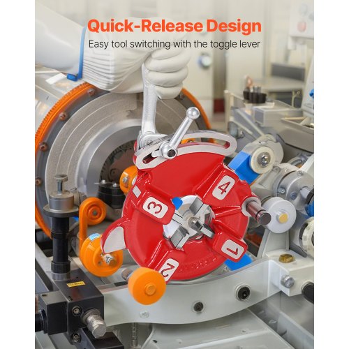 Quick Opening Die Head 18 to 2 RightHanded Pipe Threading Head 14 to 2