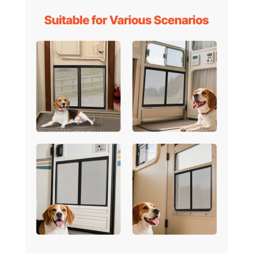 RV Screen Door Protector 245 x 20 inch Door Grille Easy to Install
