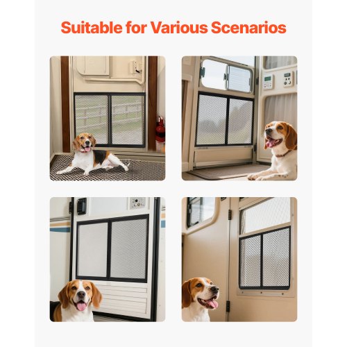 RV Screen Door Protector 265 x 20 inch Door Grille Easy to Install