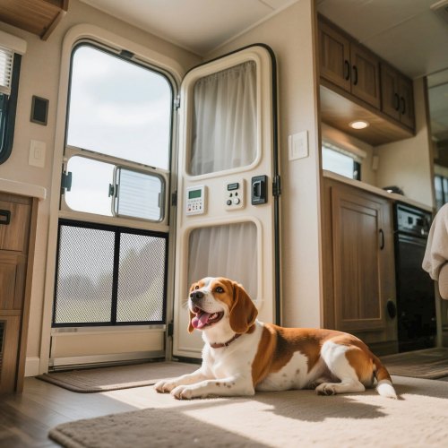 RV Screen Door Protector 265 x 20 inch Door Grille Easy to Install
